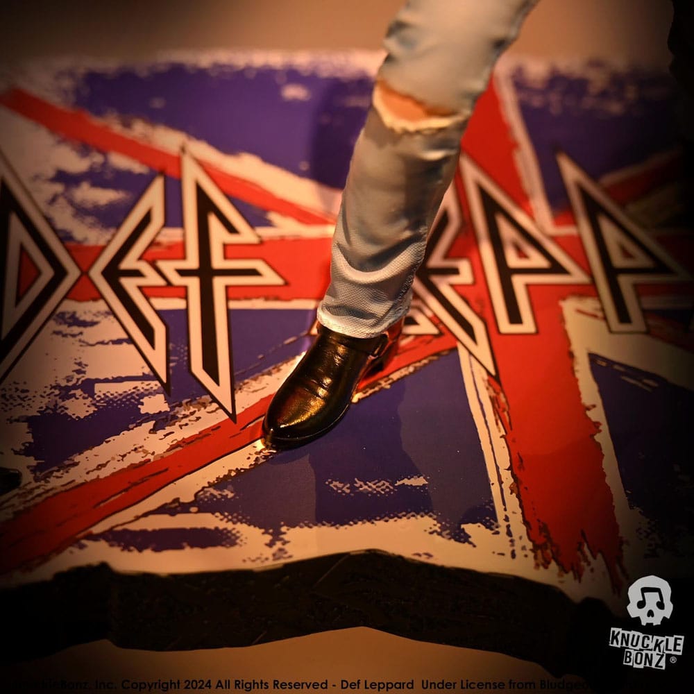 Def Leppard Rock Iconz Statue Vivian Campbell 24 cm Image 8