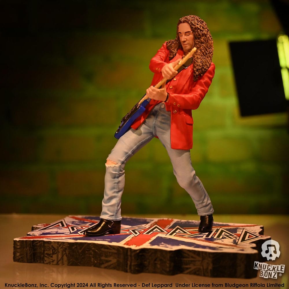 Def Leppard Rock Iconz Statue Vivian Campbell 24 cm Image 12