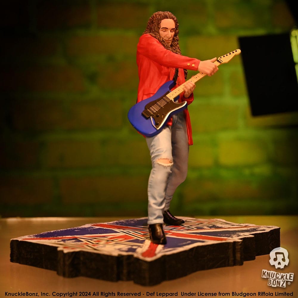 Def Leppard Rock Iconz Statue Vivian Campbell 24 cm Image 16
