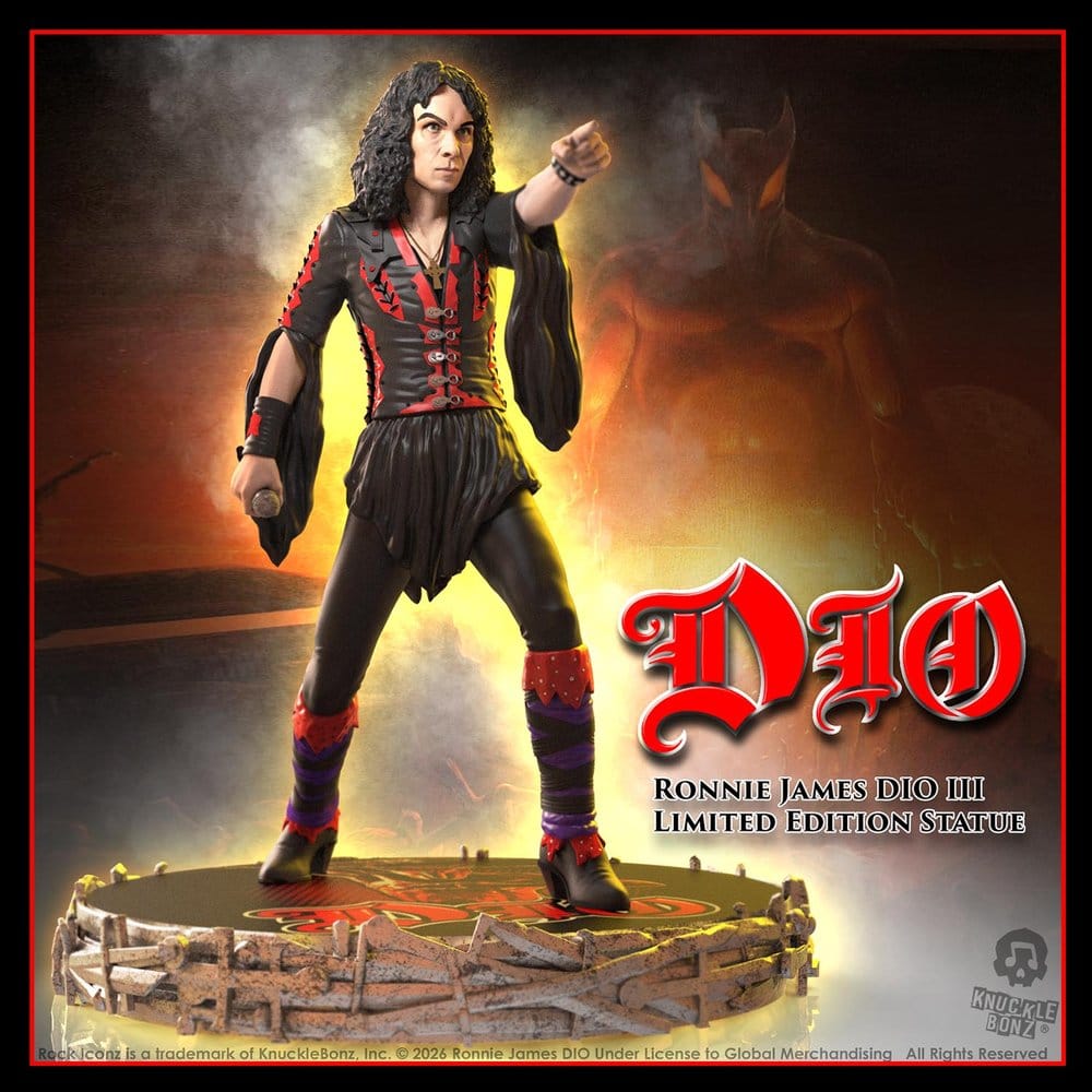 Dio Rock Iconz Ronnie James Dio III 18 cm Image 2
