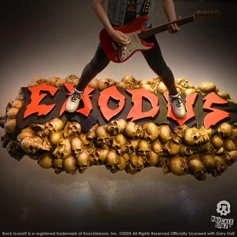 Exodus Rock Iconz Statue 1/9 Gary Holt 22 cm Image 23