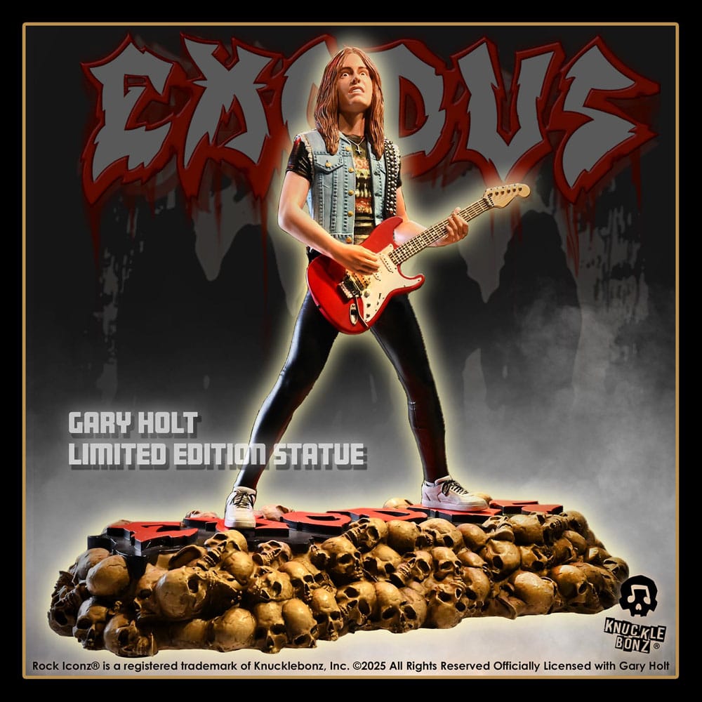 Exodus Rock Iconz Statue 1/9 Gary Holt 22 cm Image 24