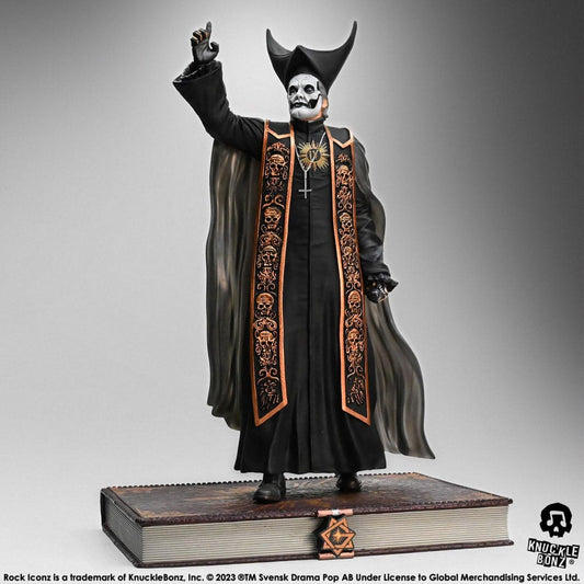 Ghost Rock Iconz Statue 1/9 Papa Emeritus IV (Black Robes) 22 cm Image 1