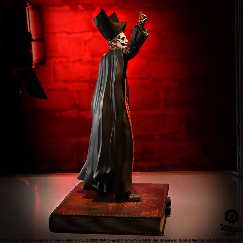 Ghost Rock Iconz Statue 1/9 Papa Emeritus IV (Black Robes) 22 cm Image 5