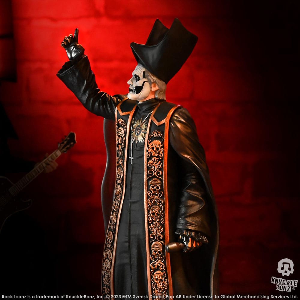 Ghost Rock Iconz Statue 1/9 Papa Emeritus IV (Black Robes) 22 cm Image 13