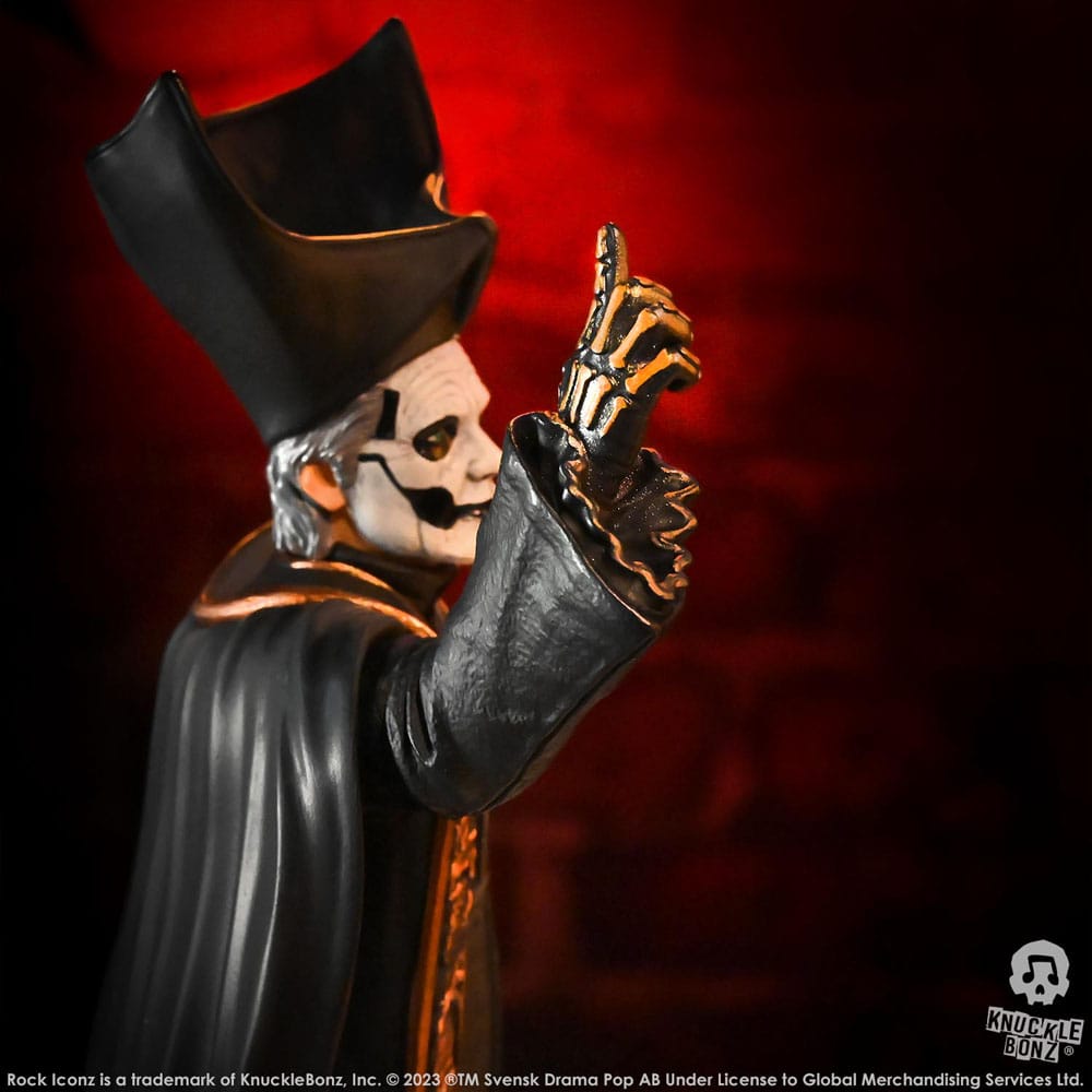 Ghost Rock Iconz Statue 1/9 Papa Emeritus IV (Black Robes) 22 cm Image 19