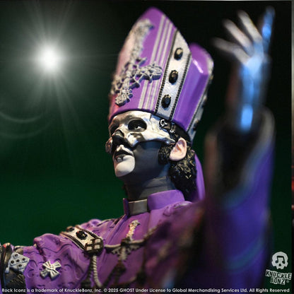 Ghost Rock Iconz Statue Papa V Perpetua Purple Robes 22 cm Image 20