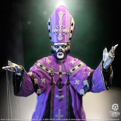 Ghost Rock Iconz Statue Papa V Perpetua Purple Robes 22 cm Image 24