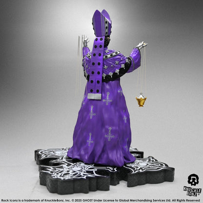 Ghost Rock Iconz Statue Papa V Perpetua Purple Robes 22 cm Image 26