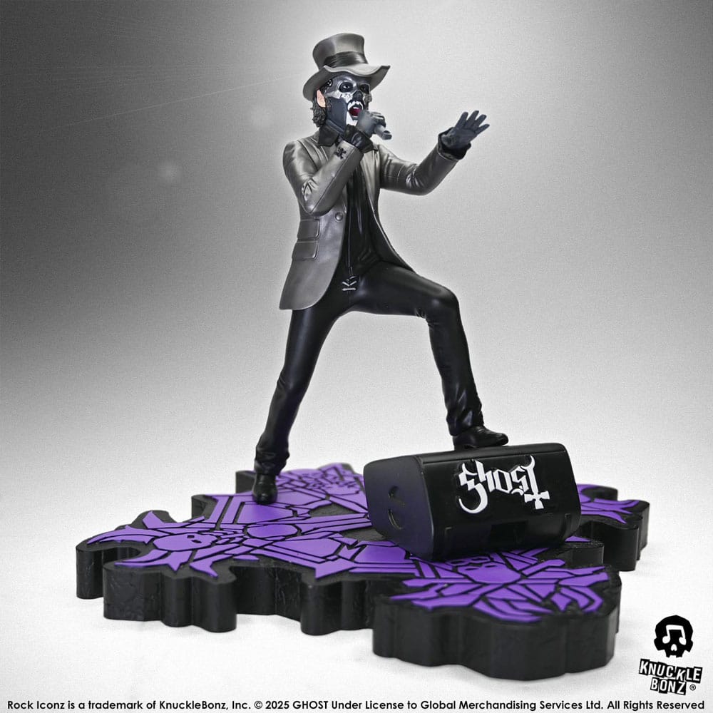 Ghost Rock Iconz Statue Papa V Perpetua Top Hat 22 cm Image 1
