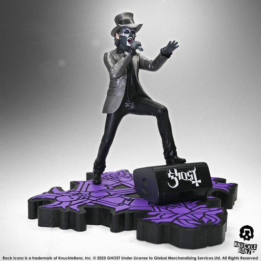 Ghost Rock Iconz Statue Papa V Perpetua Top Hat 22 cm Image 1