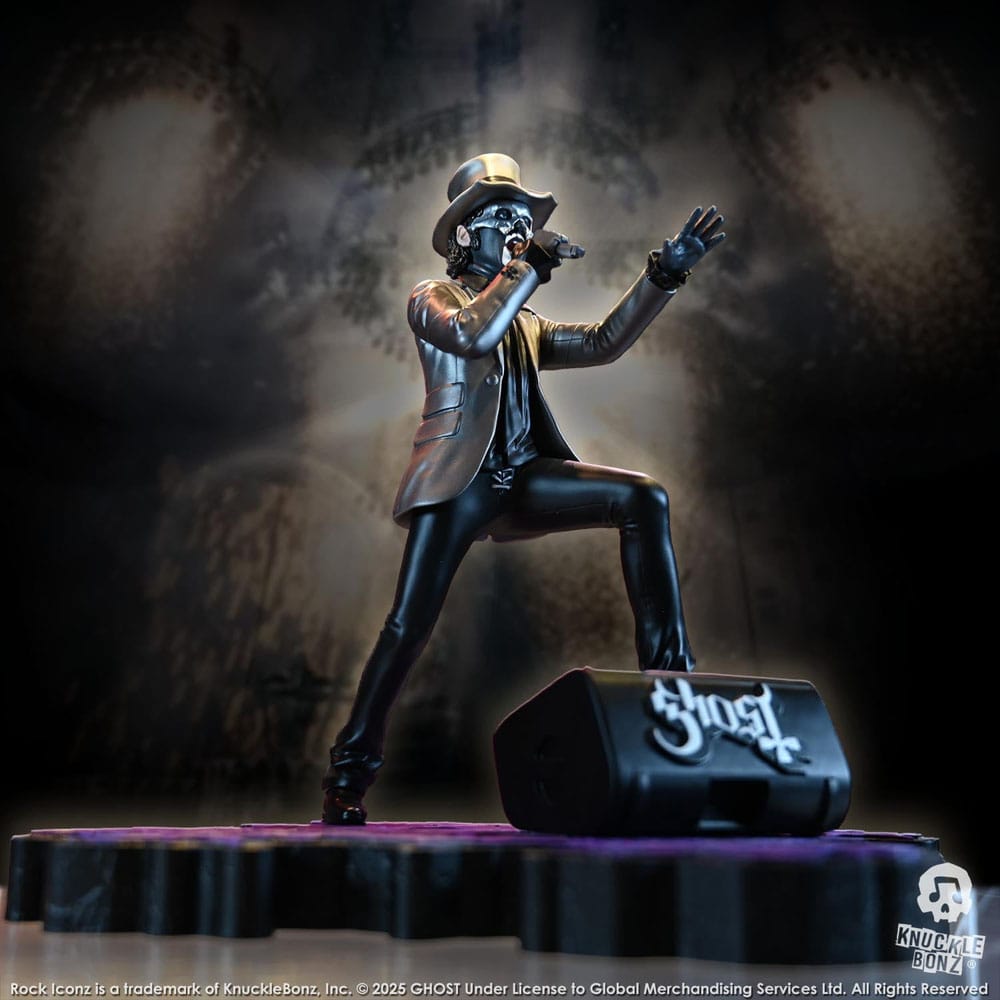 Ghost Rock Iconz Statue Papa V Perpetua Top Hat 22 cm Image 12