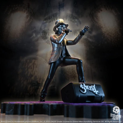 Ghost Rock Iconz Statue Papa V Perpetua Top Hat 22 cm Image 12