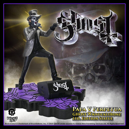 Ghost Rock Iconz Statue Papa V Perpetua Top Hat 22 cm Image 27