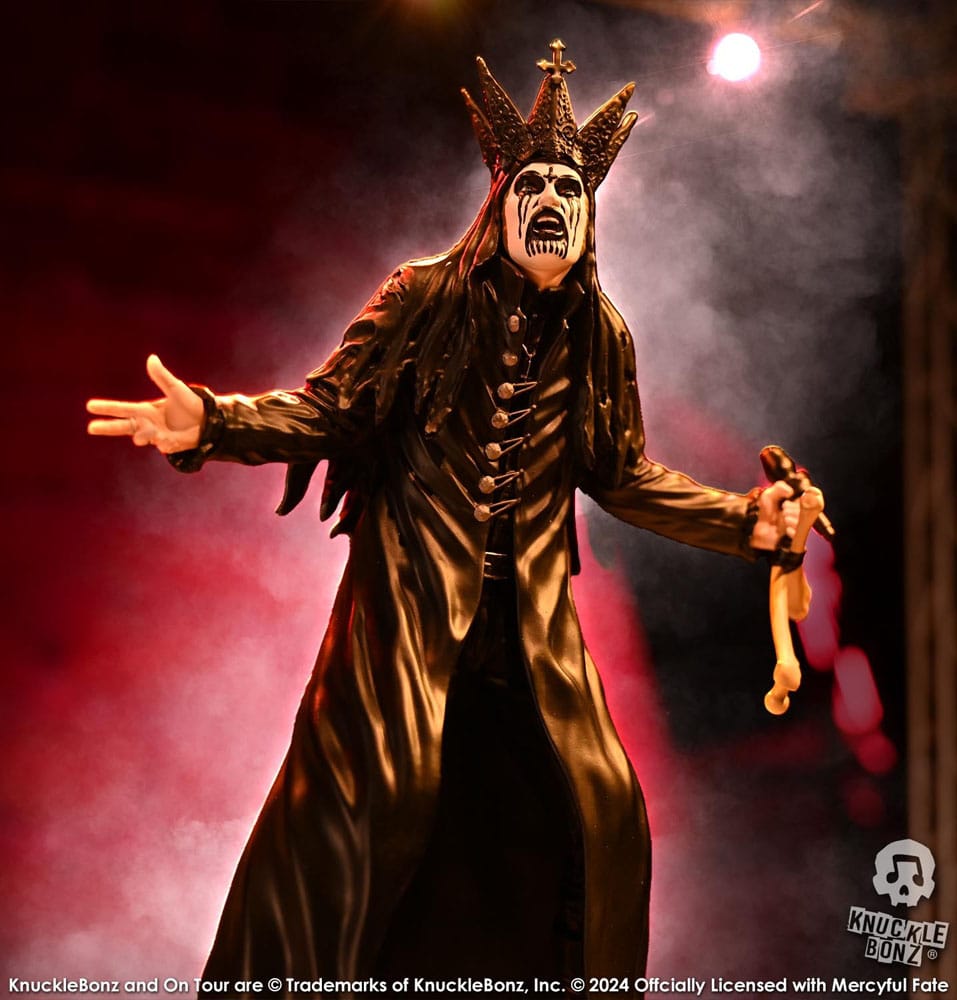 Mercyful Fate Rock Iconz Statue King Diamond III (Black Version) 22 cm Image 3