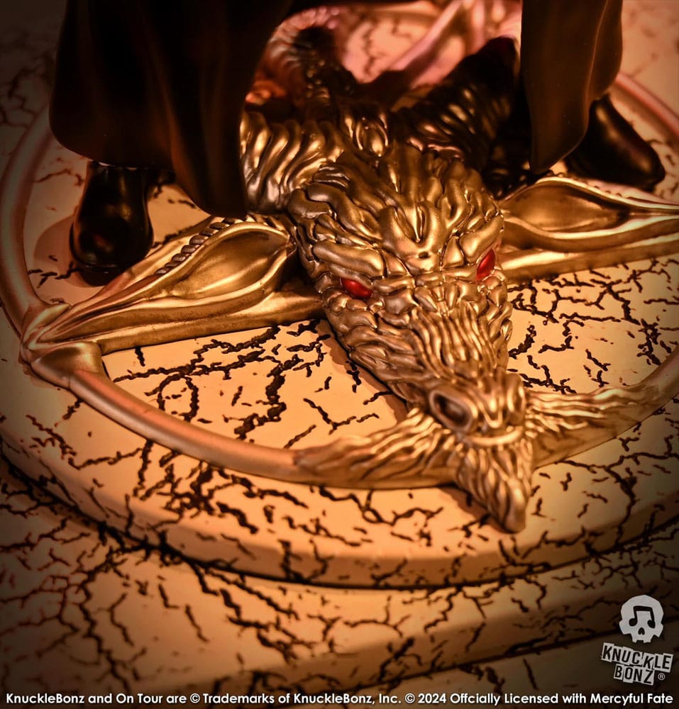 Mercyful Fate Rock Iconz Statue King Diamond III (Black Version) 22 cm Image 4