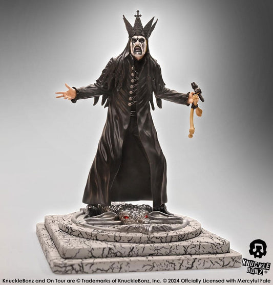 Mercyful Fate Rock Iconz Statue King Diamond III (Black Version) 22 cm Image 1