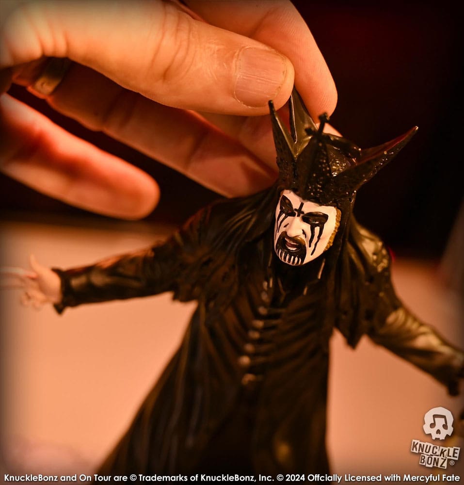 Mercyful Fate Rock Iconz Statue King Diamond III (Black Version) 22 cm Image 9