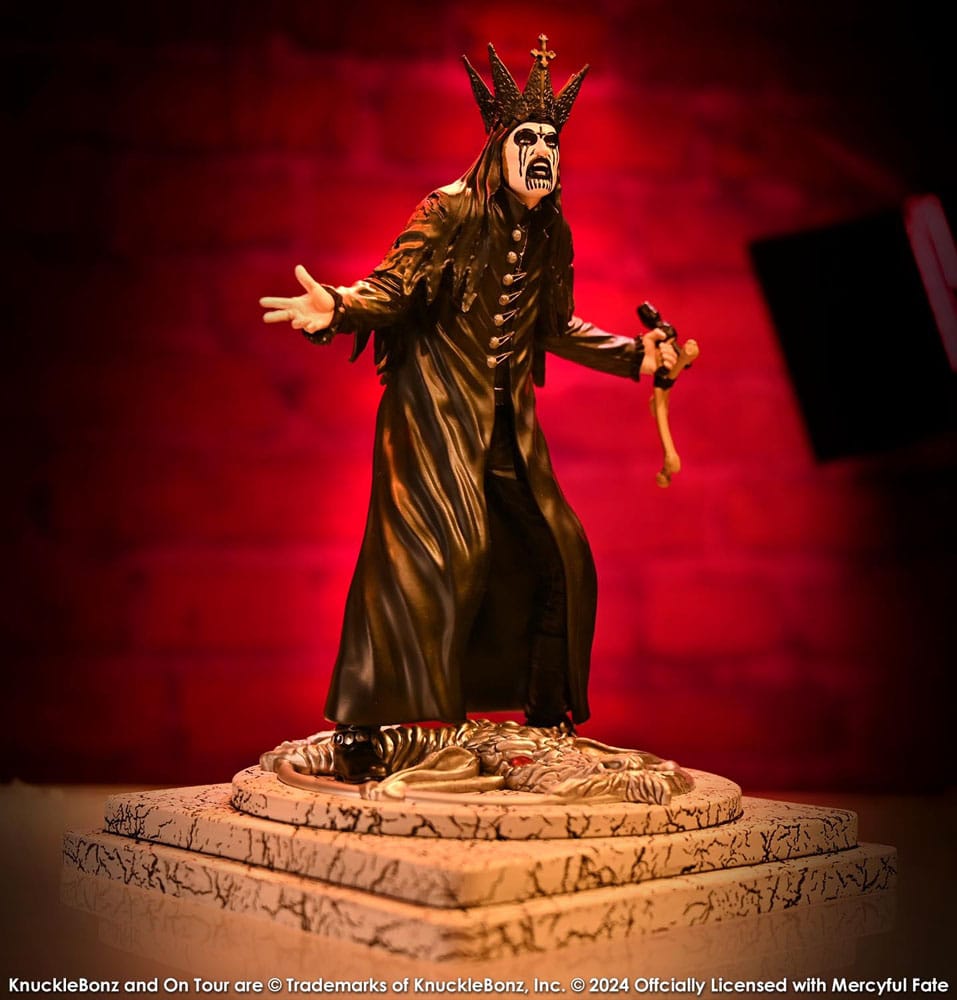 Mercyful Fate Rock Iconz Statue King Diamond III (Black Version) 22 cm Image 14