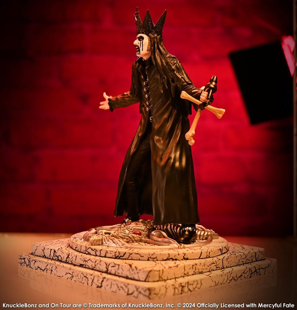 Mercyful Fate Rock Iconz Statue King Diamond III (Black Version) 22 cm Image 17