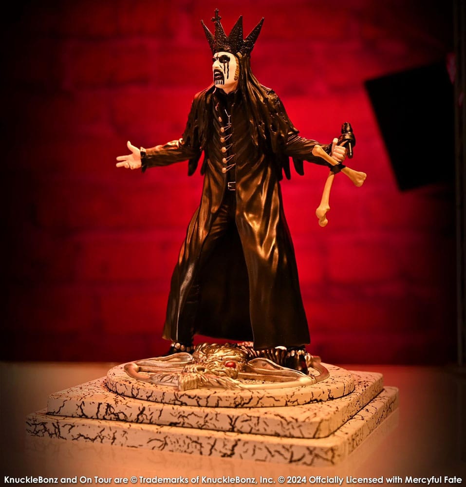 Mercyful Fate Rock Iconz Statue King Diamond III (Black Version) 22 cm Image 18