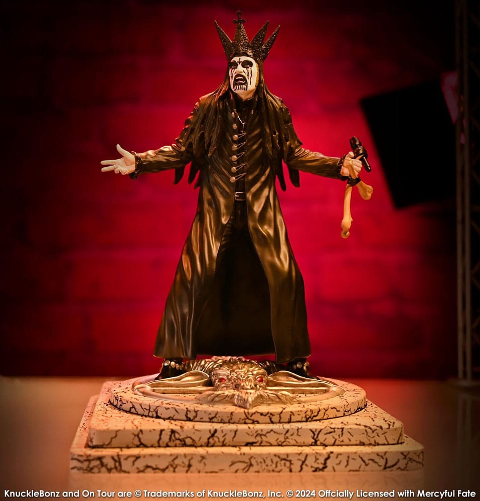 Mercyful Fate Rock Iconz Statue King Diamond III (Black Version) 22 cm Image 19