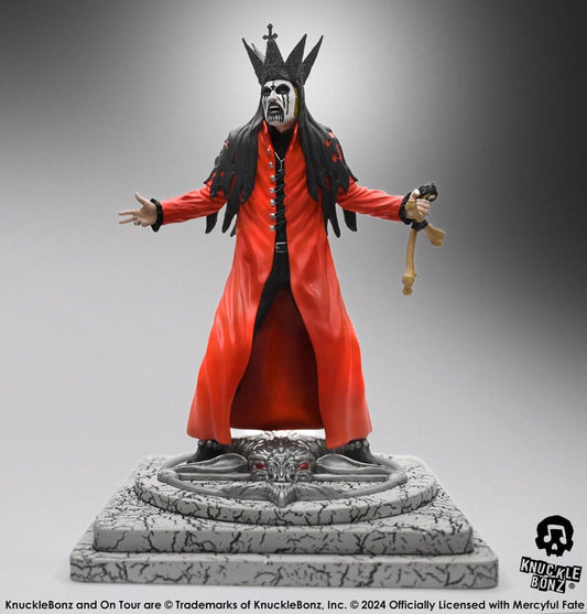 Mercyful Fate Rock Iconz Statue King Diamond III (Red Version) 22 cm Image 1
