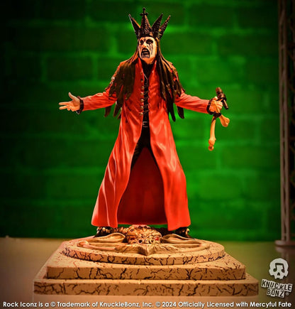 Mercyful Fate Rock Iconz Statue King Diamond III (Red Version) 22 cm Image 9