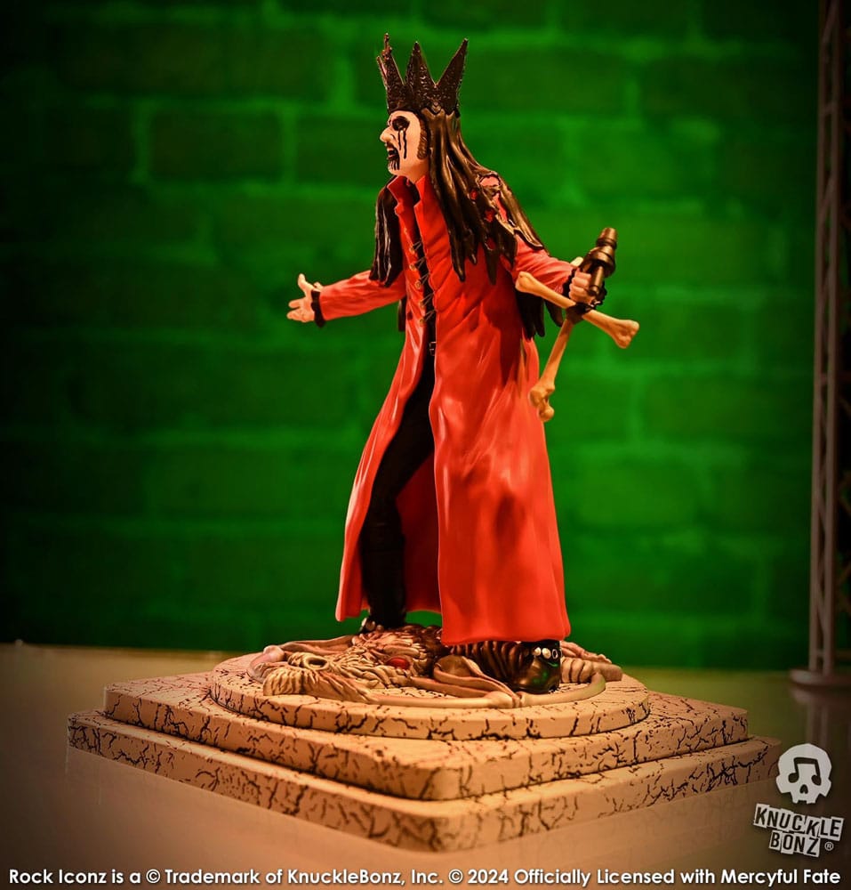 Mercyful Fate Rock Iconz Statue King Diamond III (Red Version) 22 cm Image 11