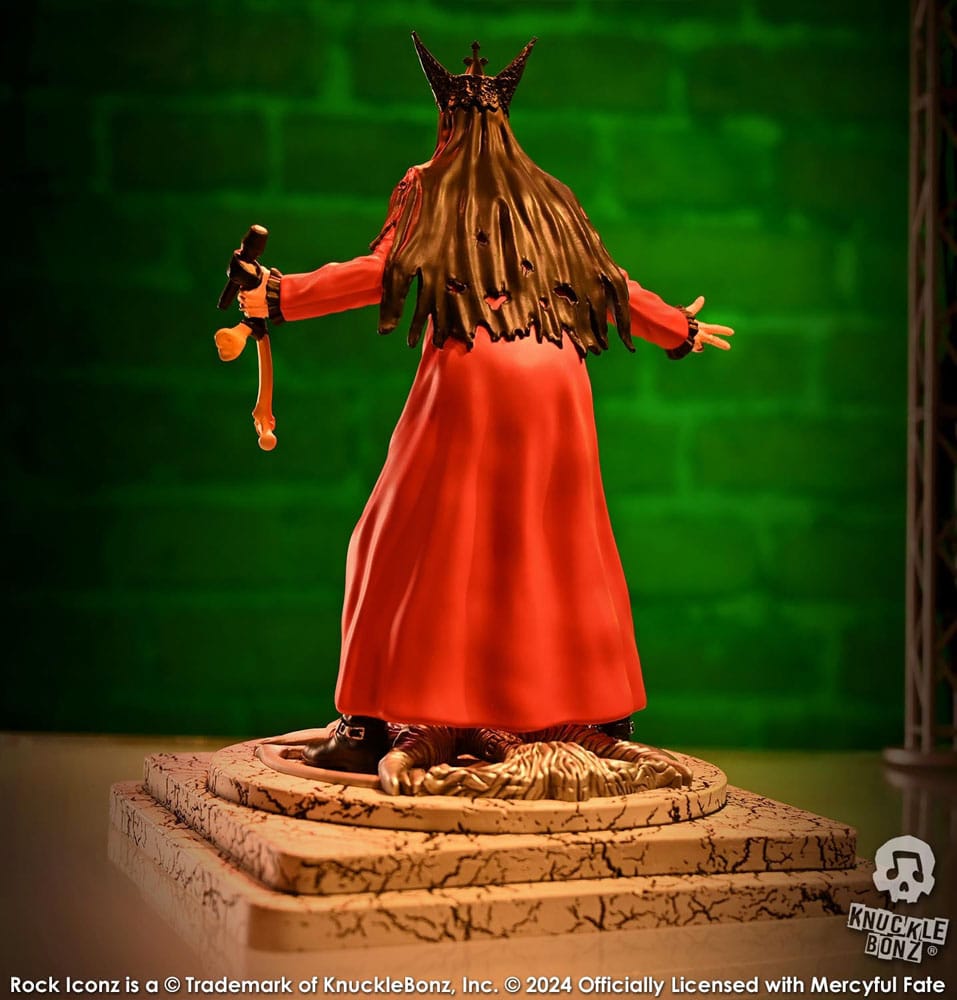 Mercyful Fate Rock Iconz Statue King Diamond III (Red Version) 22 cm Image 12