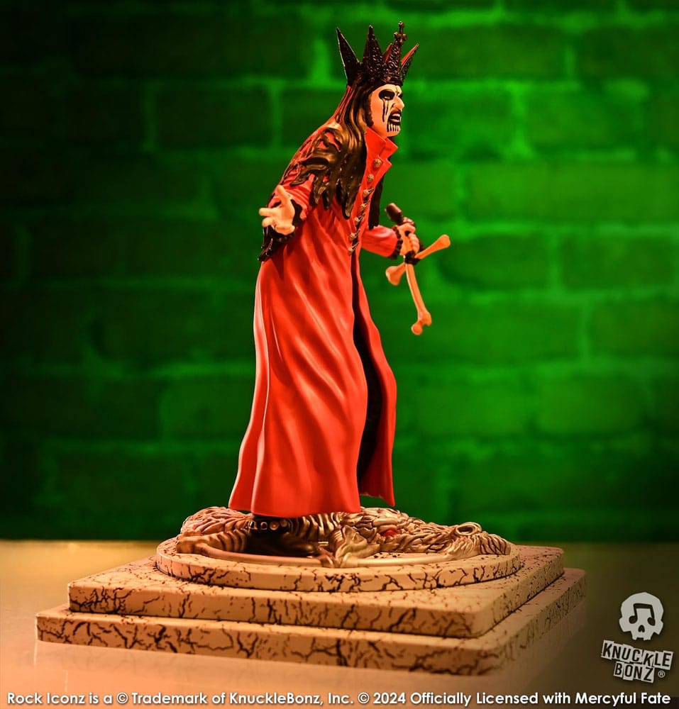 Mercyful Fate Rock Iconz Statue King Diamond III (Red Version) 22 cm Image 13