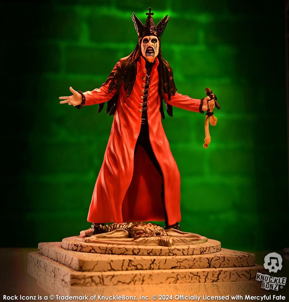 Mercyful Fate Rock Iconz Statue King Diamond III (Red Version) 22 cm Image 14