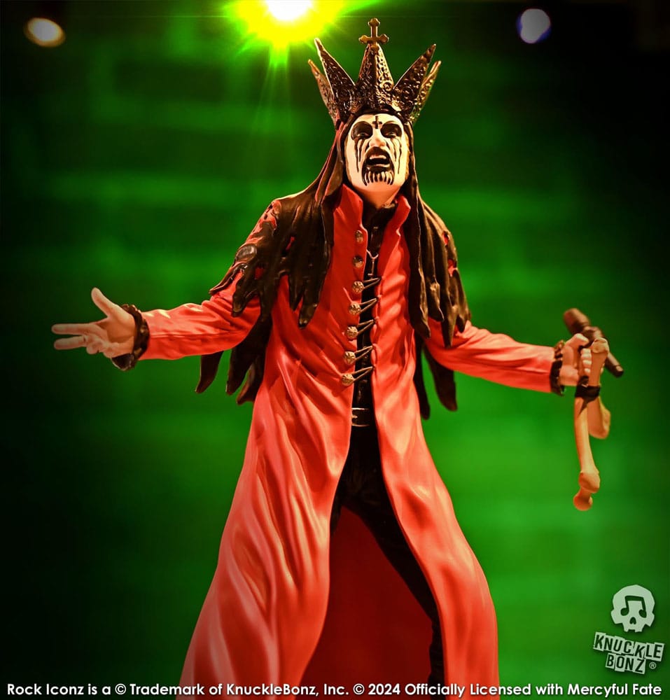 Mercyful Fate Rock Iconz Statue King Diamond III (Red Version) 22 cm Image 15