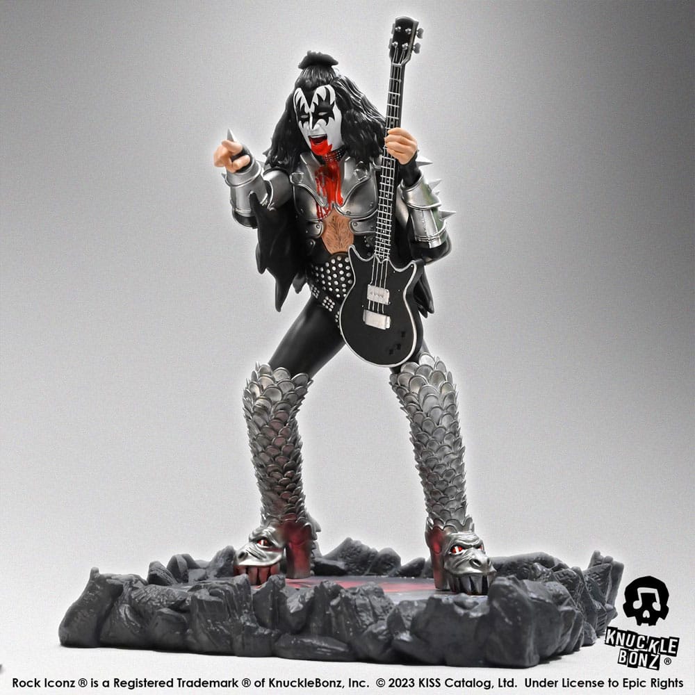 Kiss Rock Iconz Statue The Demon (Destroyer) 22 cm Image 1