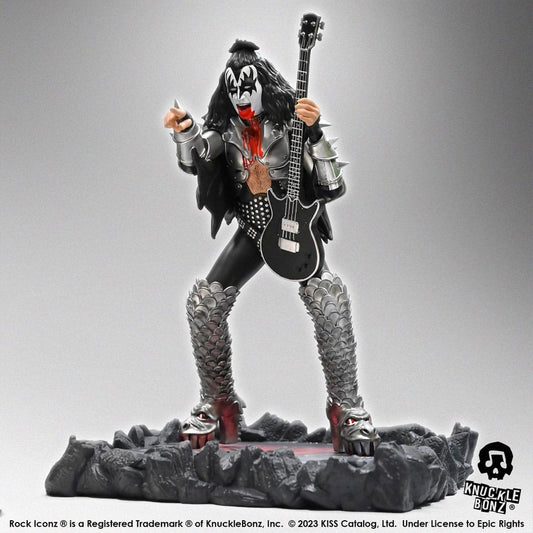 Kiss Rock Iconz Statue The Demon (Destroyer) 22 cm Image 1