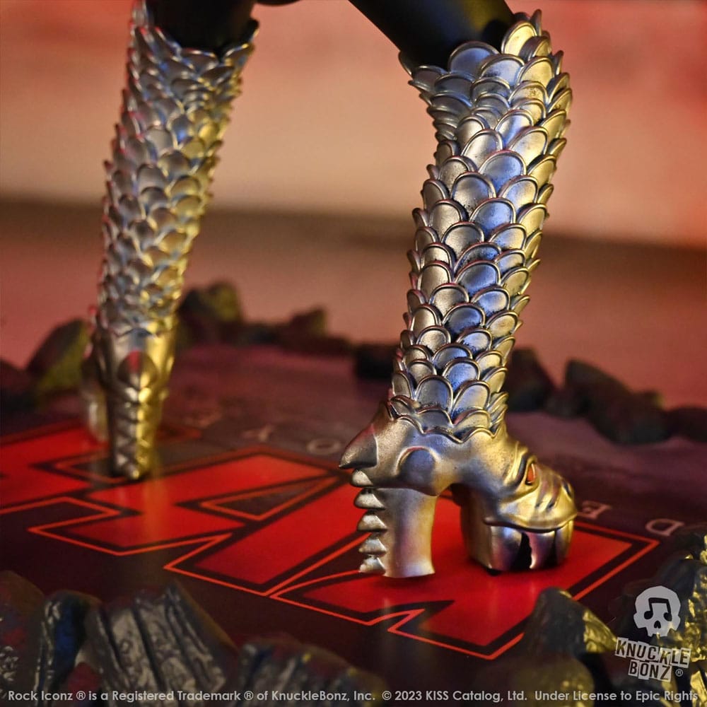 Kiss Rock Iconz Statue The Demon (Destroyer) 22 cm Image 7