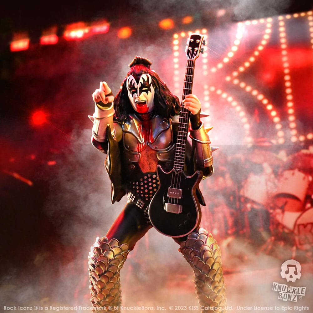 Kiss Rock Iconz Statue The Demon (Destroyer) 22 cm Image 16