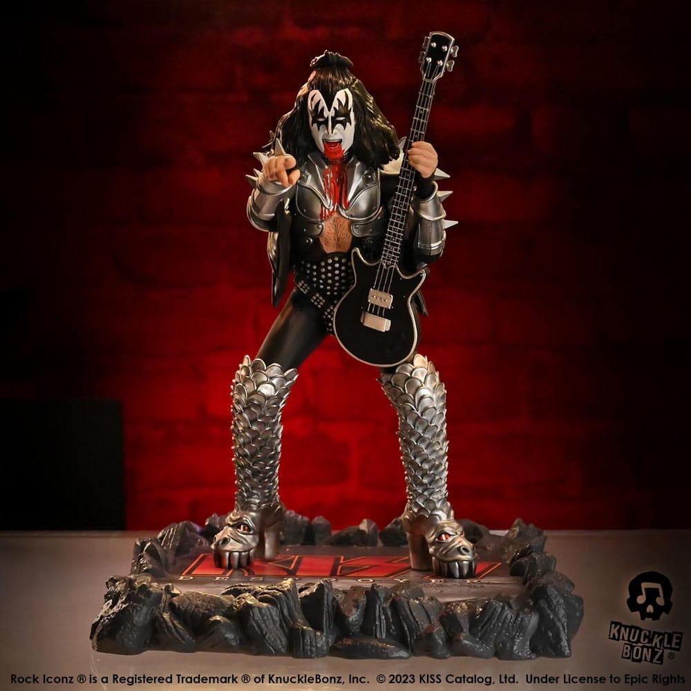 Kiss Rock Iconz Statue The Demon (Destroyer) 22 cm Image 21