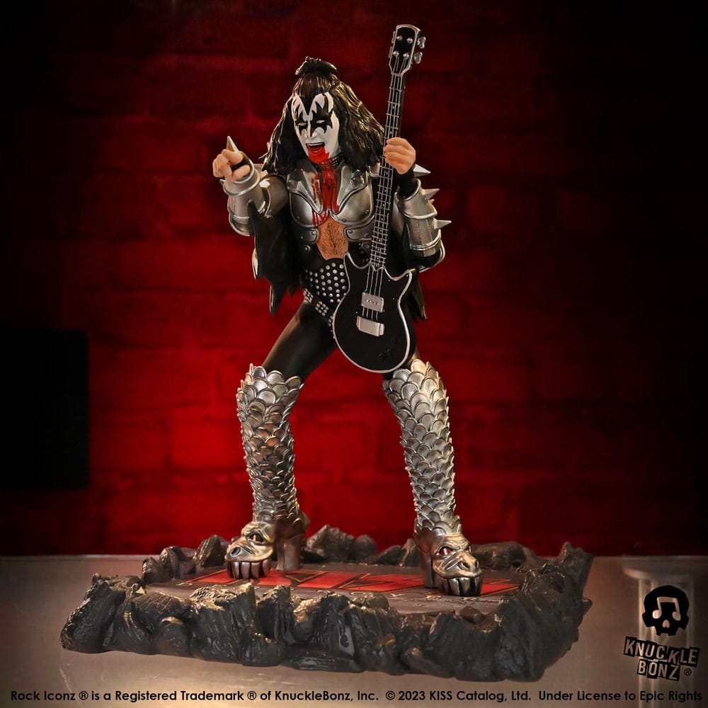 Kiss Rock Iconz Statue The Demon (Destroyer) 22 cm Image 22