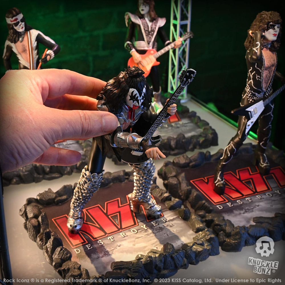 Kiss Rock Iconz Statue The Demon (Destroyer) 22 cm Image 23