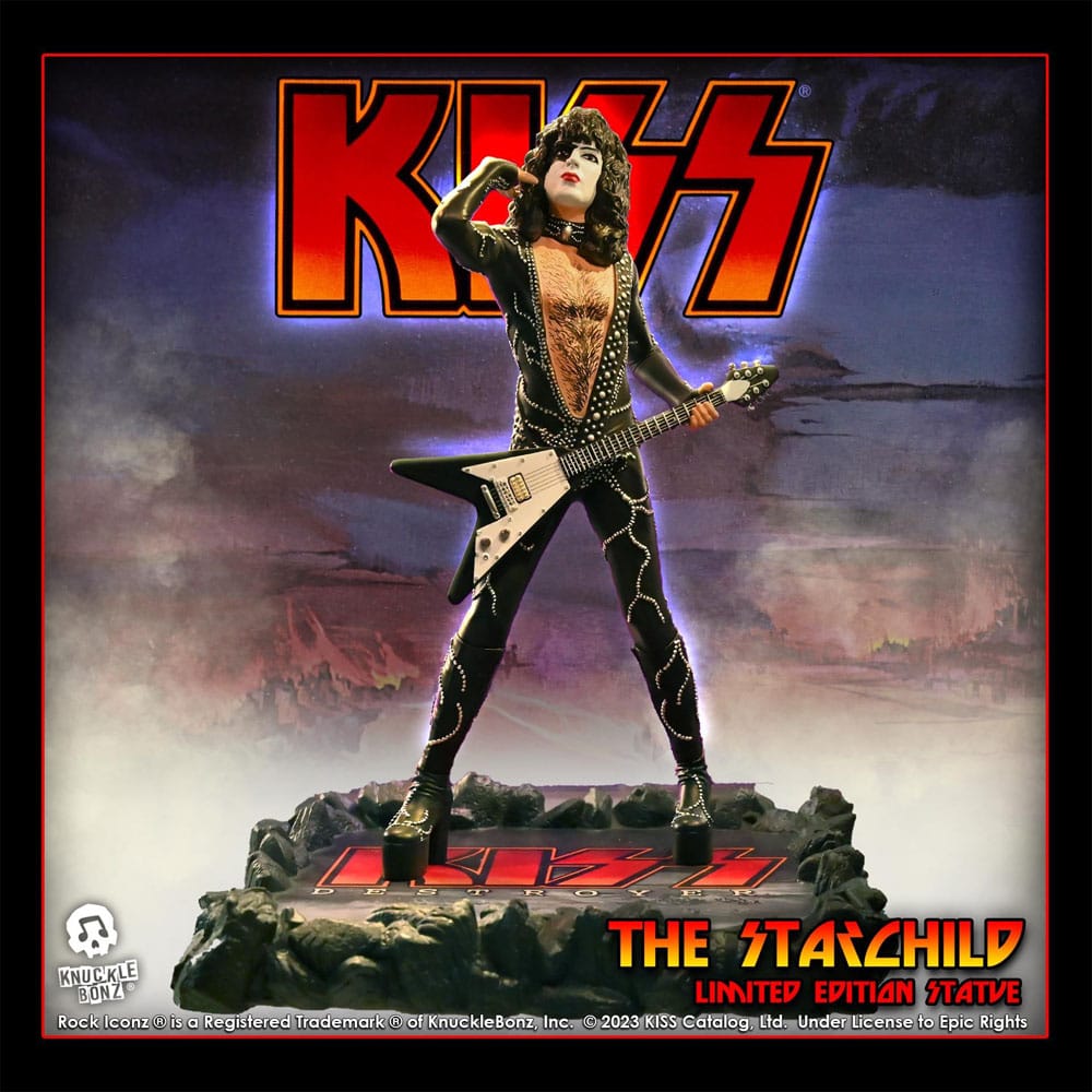 Kiss Rock Iconz Statue The Starchild (Destroyer) 22 cm Image 3