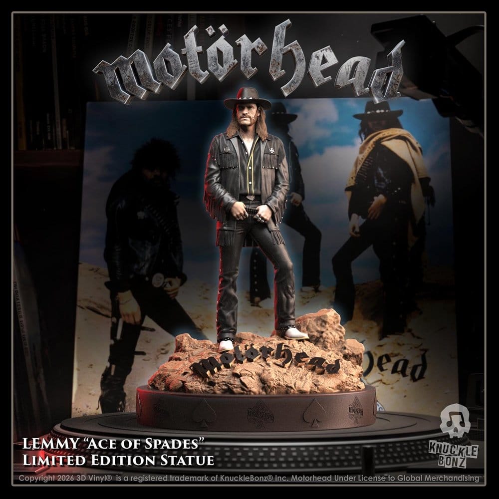 Motörhead Rock Iconz Lemmy IV Ace of Spades 20 cm Image 6