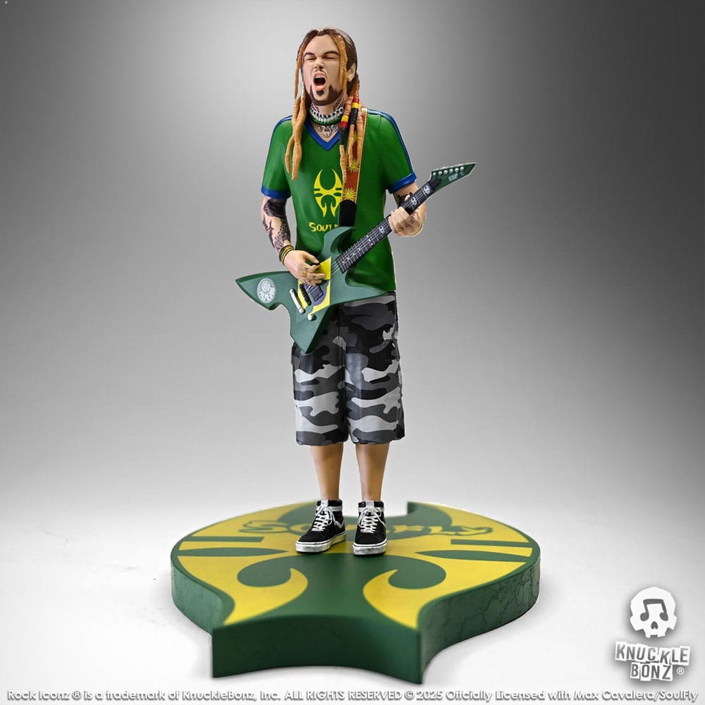 Soulfly Rock Iconz Statue Max Cavalera 22 cm Image 1