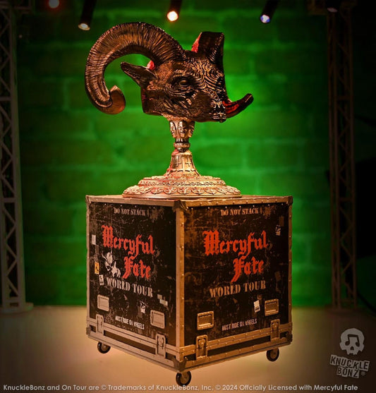 Mercyful Fate Rock Ikonz On Tour Road Case Statue & Stage Mask Set World Tour Image 1