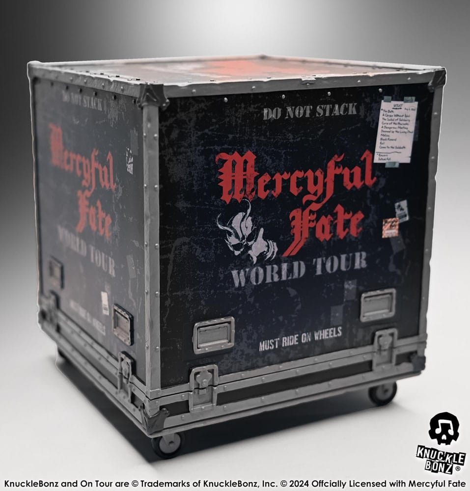 Mercyful Fate Rock Ikonz On Tour Road Case Statue & Stage Mask Set World Tour Image 4
