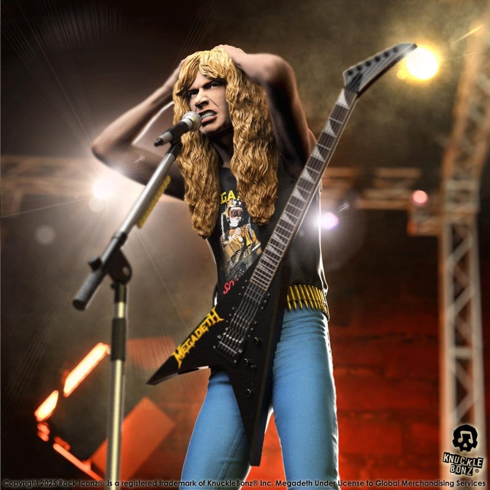 Megadeth Rock Iconz Statue Dave Mustaine II 22 cm Image 2