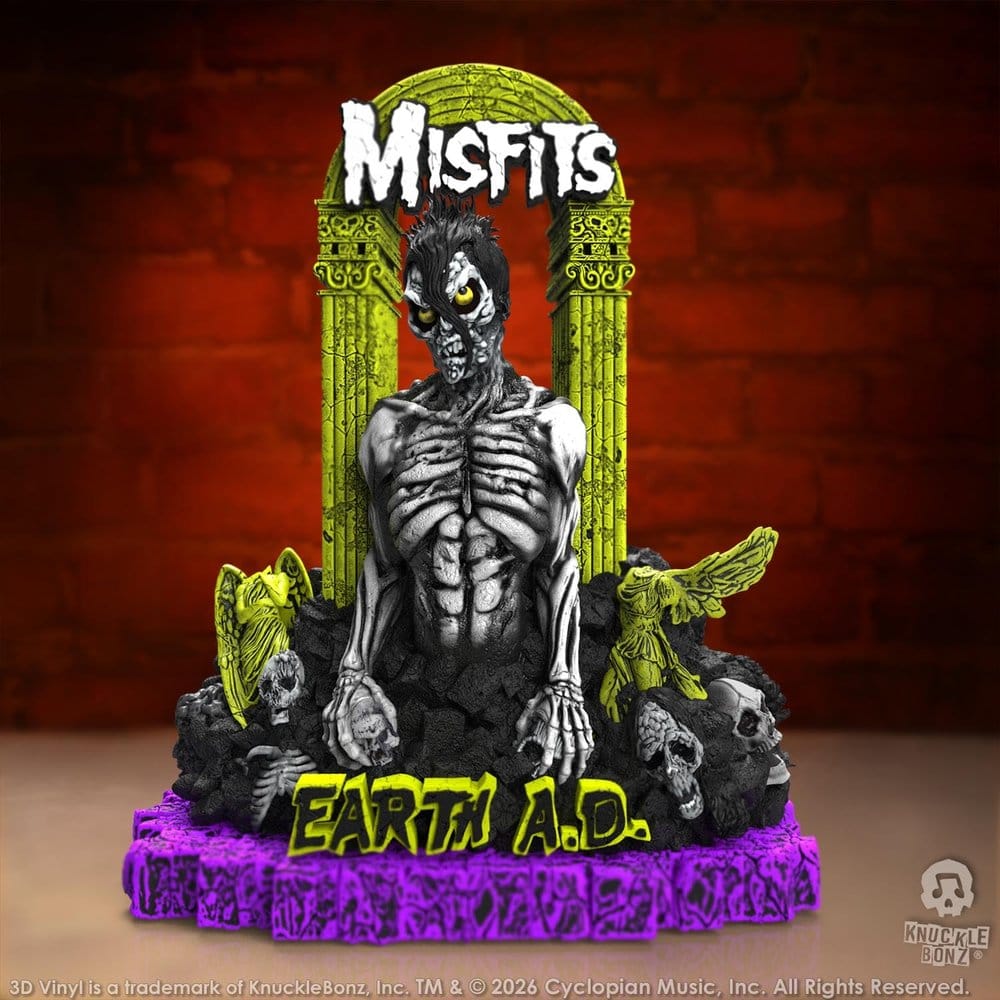 Misfits 3D Vinyl Figur Earth A.D. Death Comes Ripping Image 3