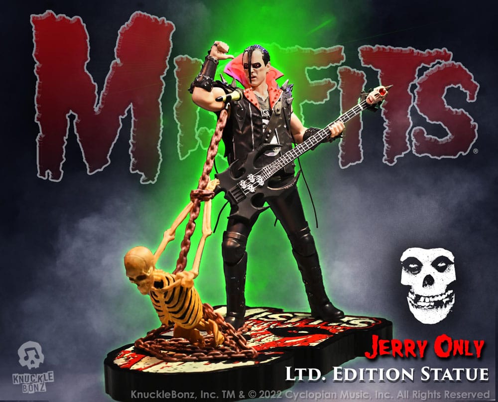 Misfits Rock Iconz Statue Jerry Only 23 cm Image 24