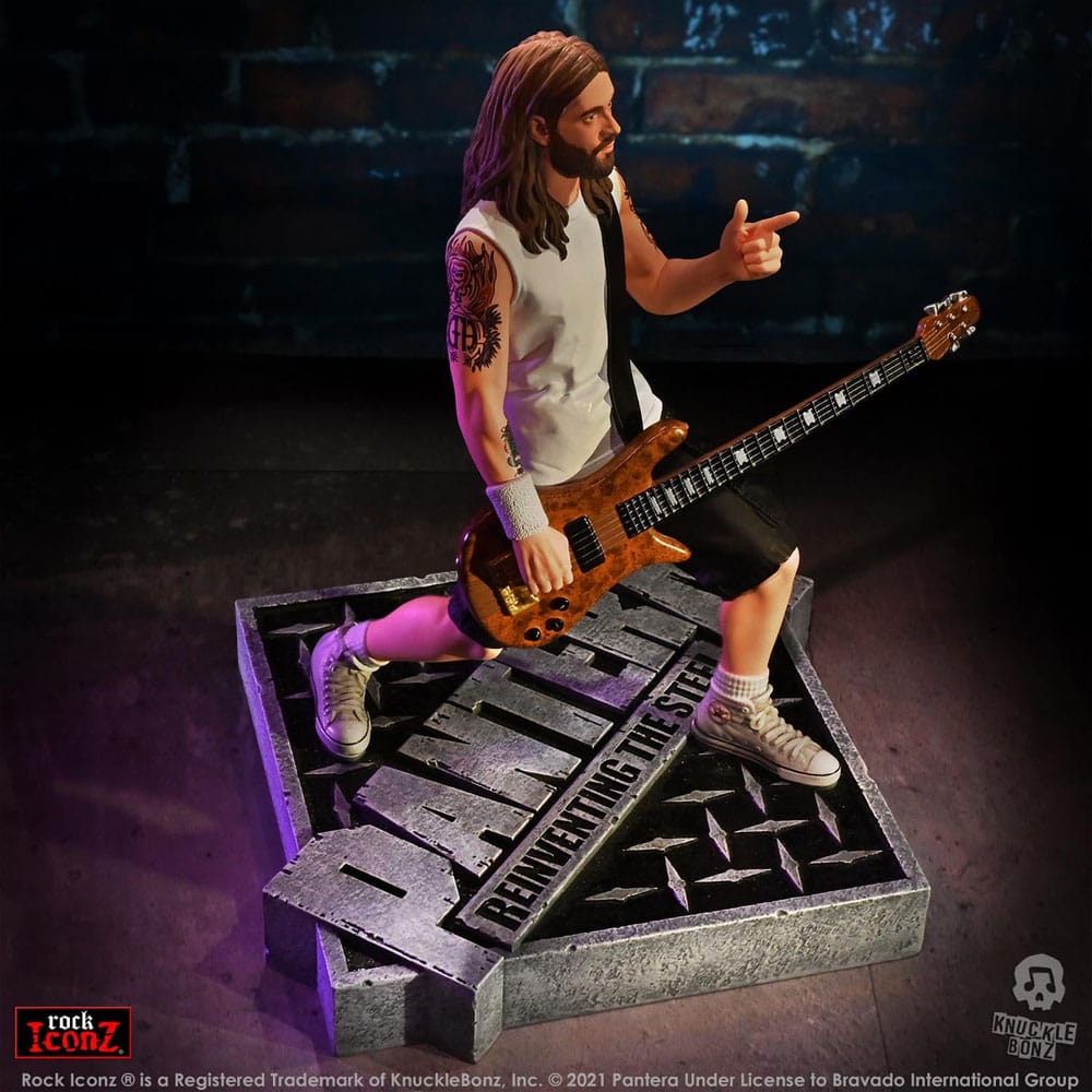 Pantera Rock Iconz Statue Rex Brown (Reinventing the Steel) 22 cm Image 4