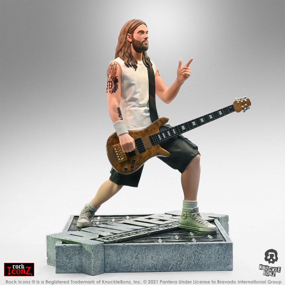 Pantera Rock Iconz Statue Rex Brown (Reinventing the Steel) 22 cm Image 5